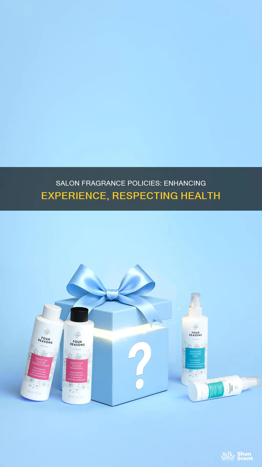why do most salons have a fragrance policy