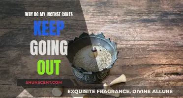 Incense Cones Keep Dying Out: Here's Why