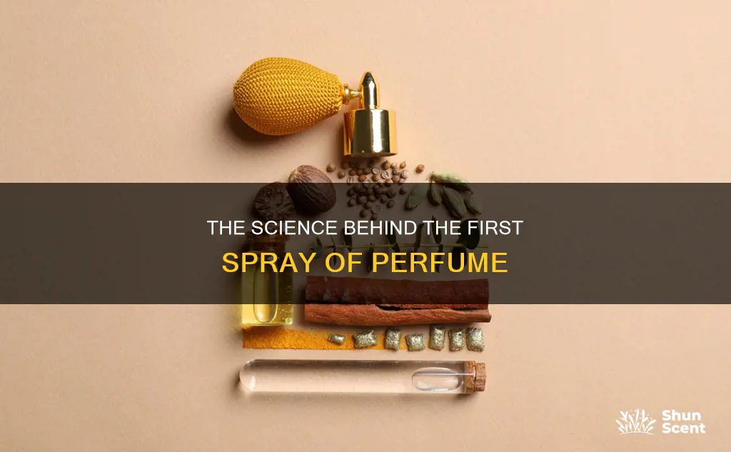 why do new perfumes smell weird on initial spray