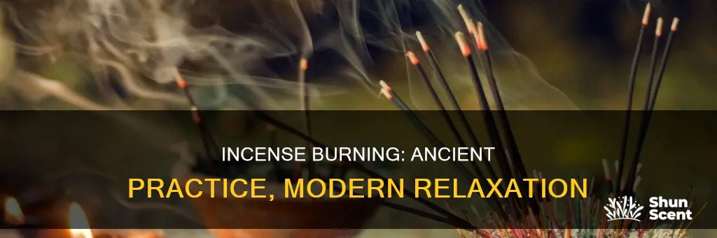 why do people burn their incense