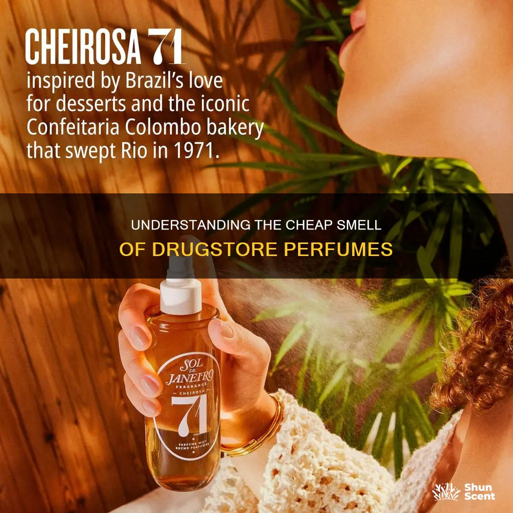 why do podery perfumes smell cheap