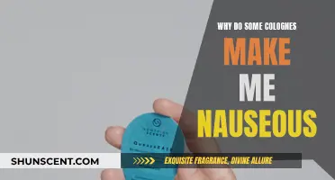 Colognes and Nausea: Understanding the Unpleasant Reaction