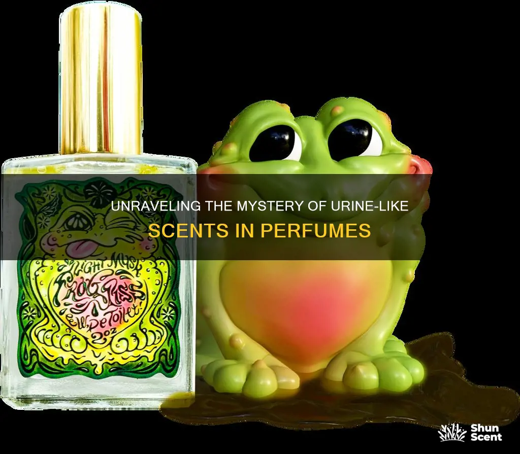 why do some perfumes smell like urine