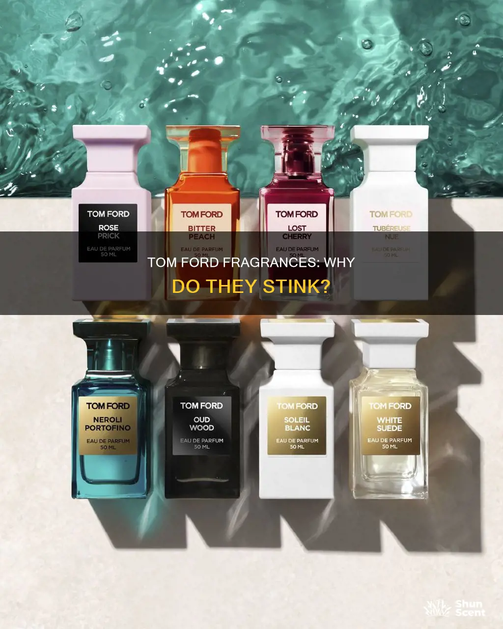 why do tom ford fragrances smell bad