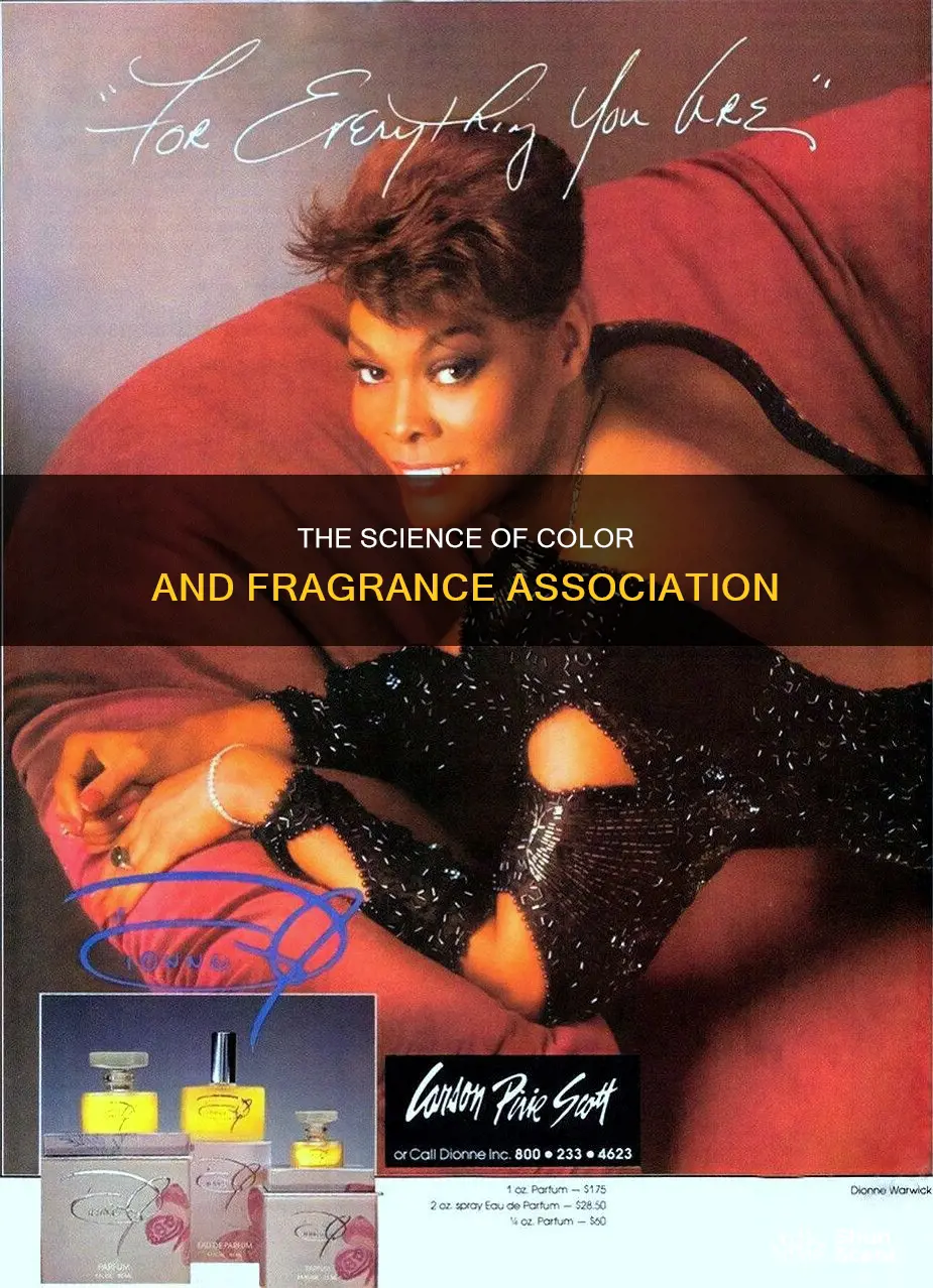 why do we assocaite colros with fragrances