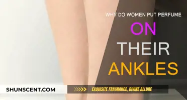 The Secret of Perfume Application: Ankles