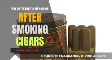 Cigar Smokers: Why You Need Cologne