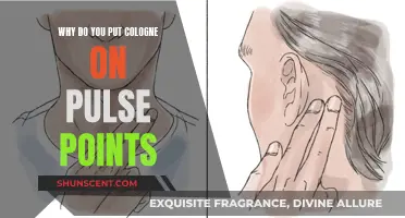 Colognes: Why Pulse Points Are the Best Application Areas