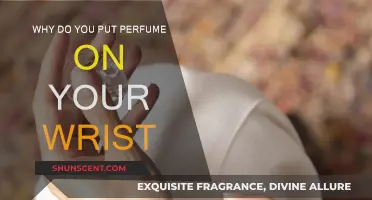 Wrist Perfume Application: Why and How to Apply It