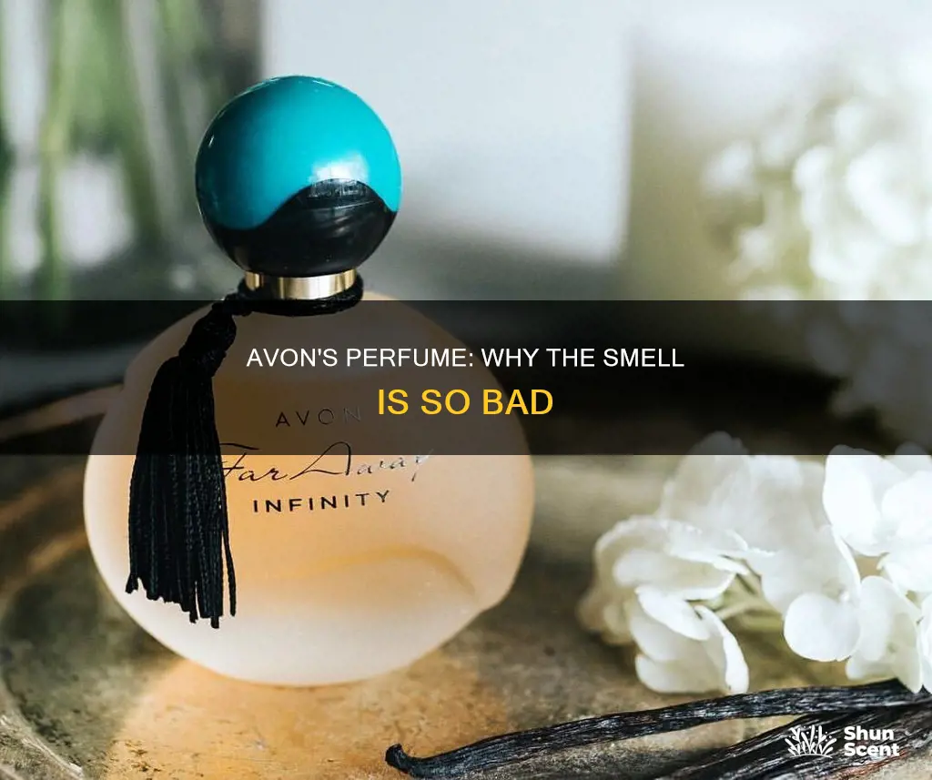 why does avon perfume smell so bad