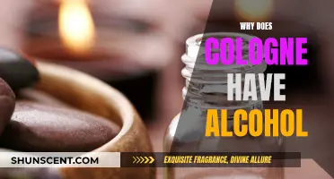 The Presence of Alcohol in Colognes: Why It's There