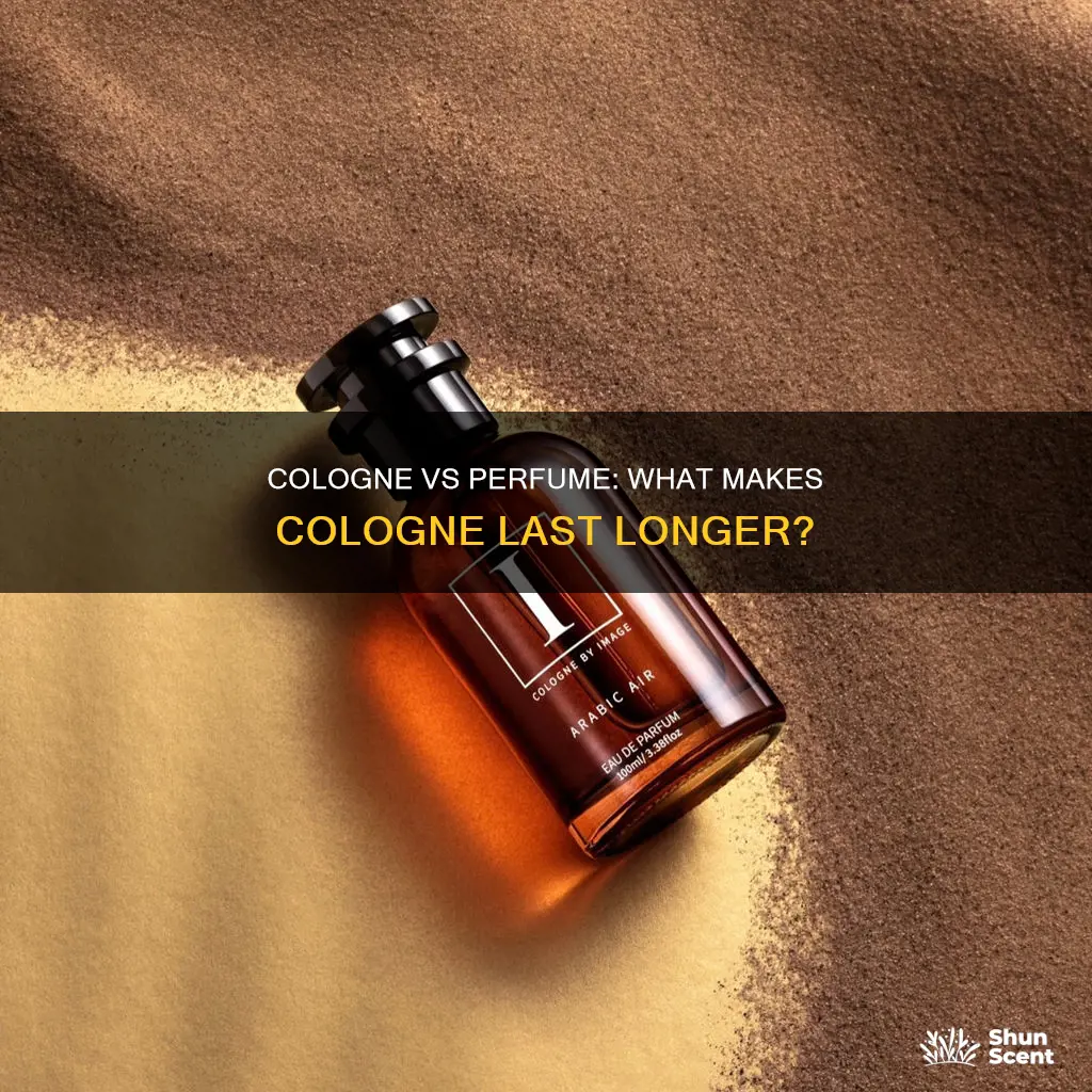 why does cologne last longer than perfume