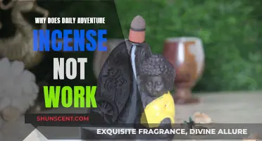 Daily Adventure Incense: Why the Lack of Results?