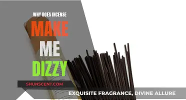 Incense and Dizziness: What's the Link?