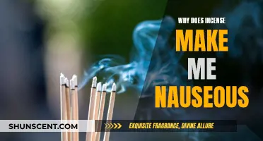 Incense and Nausea: What's the Link?