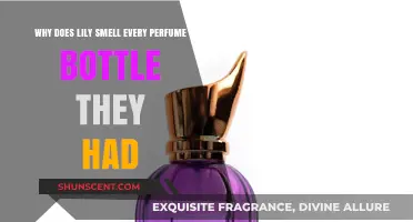 Lily's Perfume Bottle-Sniffing Obsession: Why?