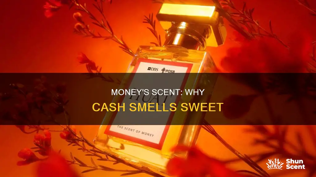 why does money smell like perfume