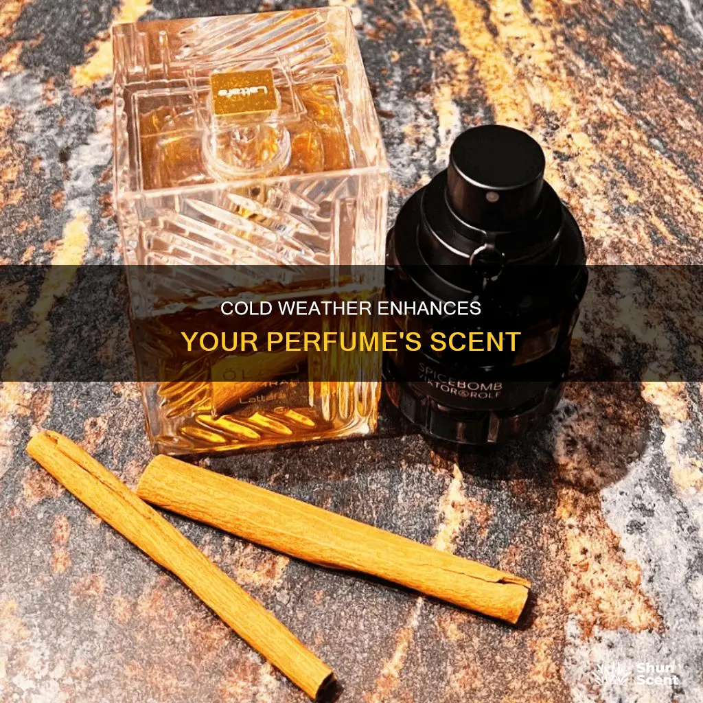 why does perfume smell better in cold weather
