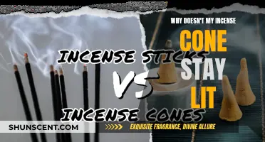 Troubleshooting Incense: Cone Won't Stay Lit?