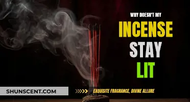 Troubleshooting Incense: Staying Lit