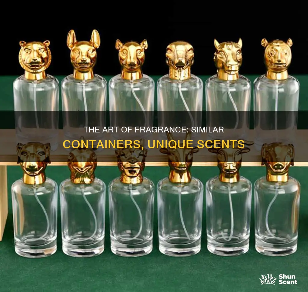 why founcation perfume bottle is same as container