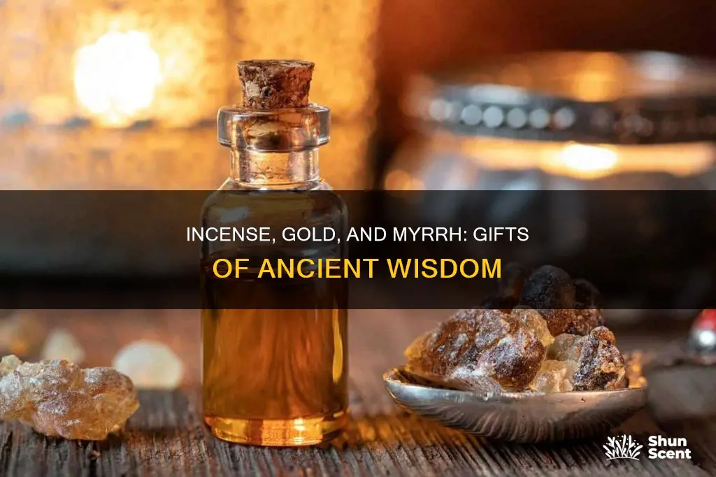 why gold incense and myrrh