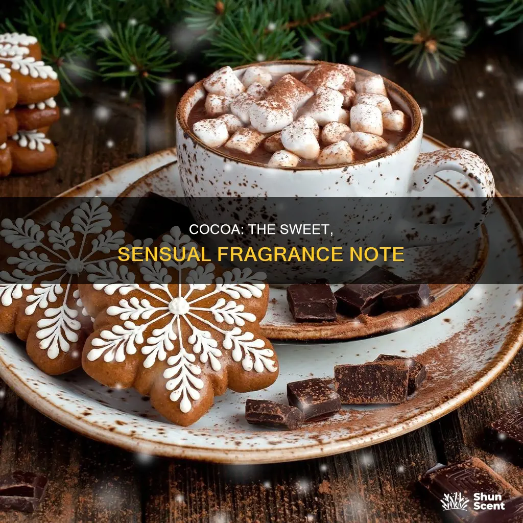 why is cocoa used in fragrance