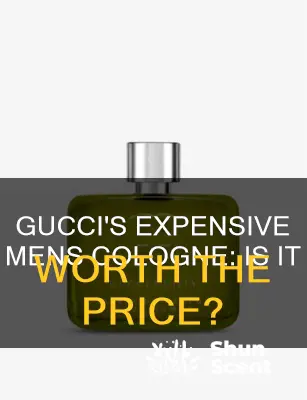 why is gucci mens cologne expensive