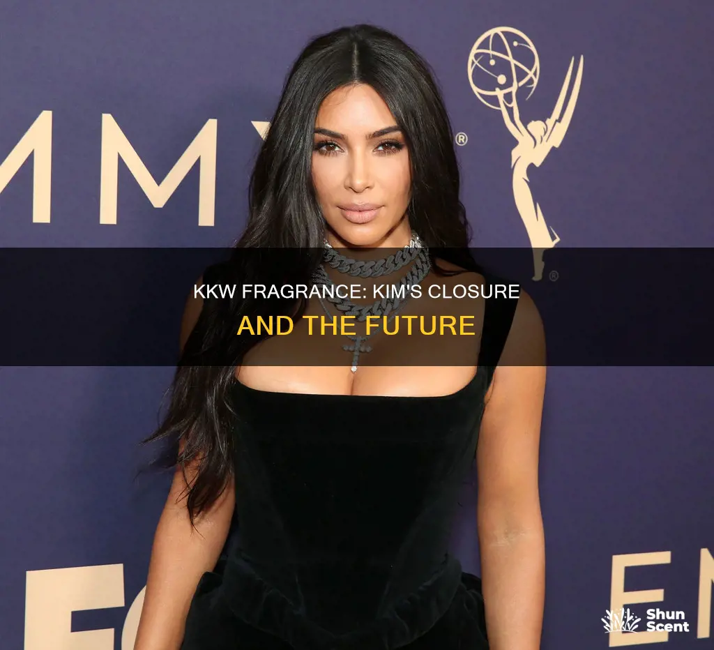 why is kim closing kkw fragrance