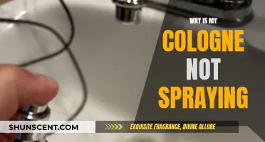 Troubleshooting a Faulty Cologne Spray: What You Can Do