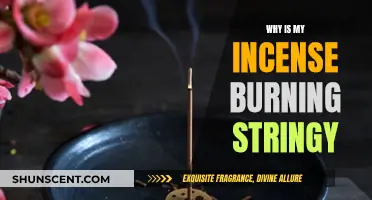 Incense Burning Issues: Why Strings Appear?