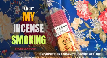 Incense Not Smoking? Try These Tips and Tricks