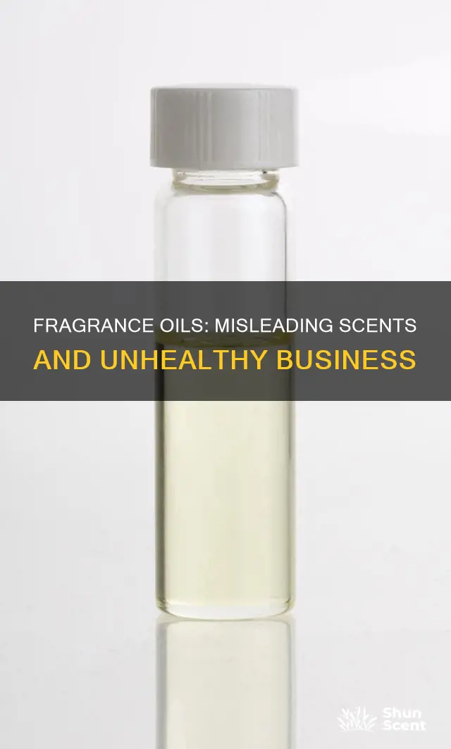 why not to sell fragrance oils
