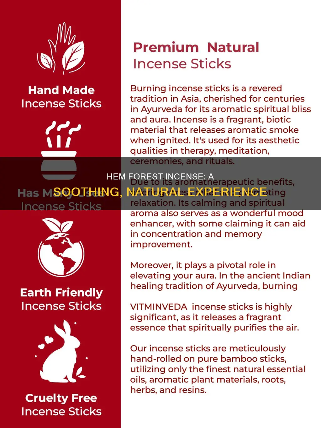 why should i burn hem forest incense