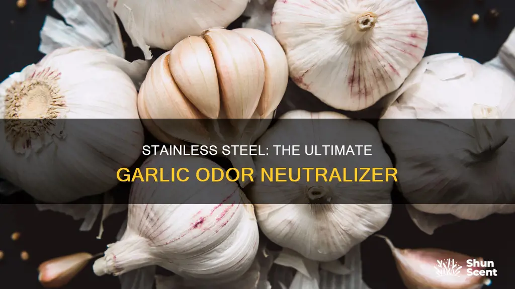 why stainless steel erases garlic