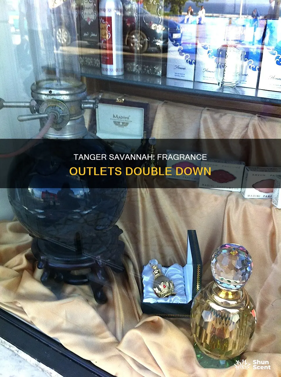 why two fragrance outlets at tanger savannah