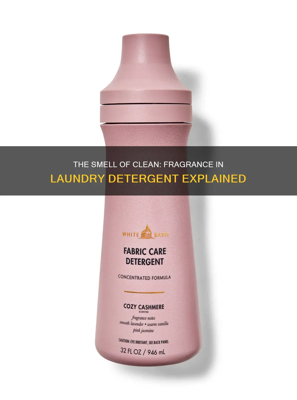 why was fragrance added to laundry detergent