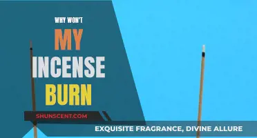 Troubleshooting Incense: Why Won't it Burn?