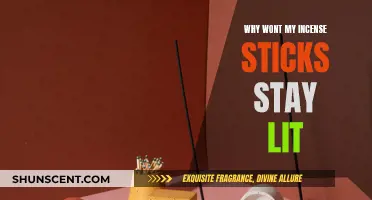 Troubleshooting Incense: Won't Stay Lit?
