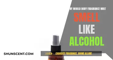 Body Fragrance Mist: Alcoholic Smell, Why?