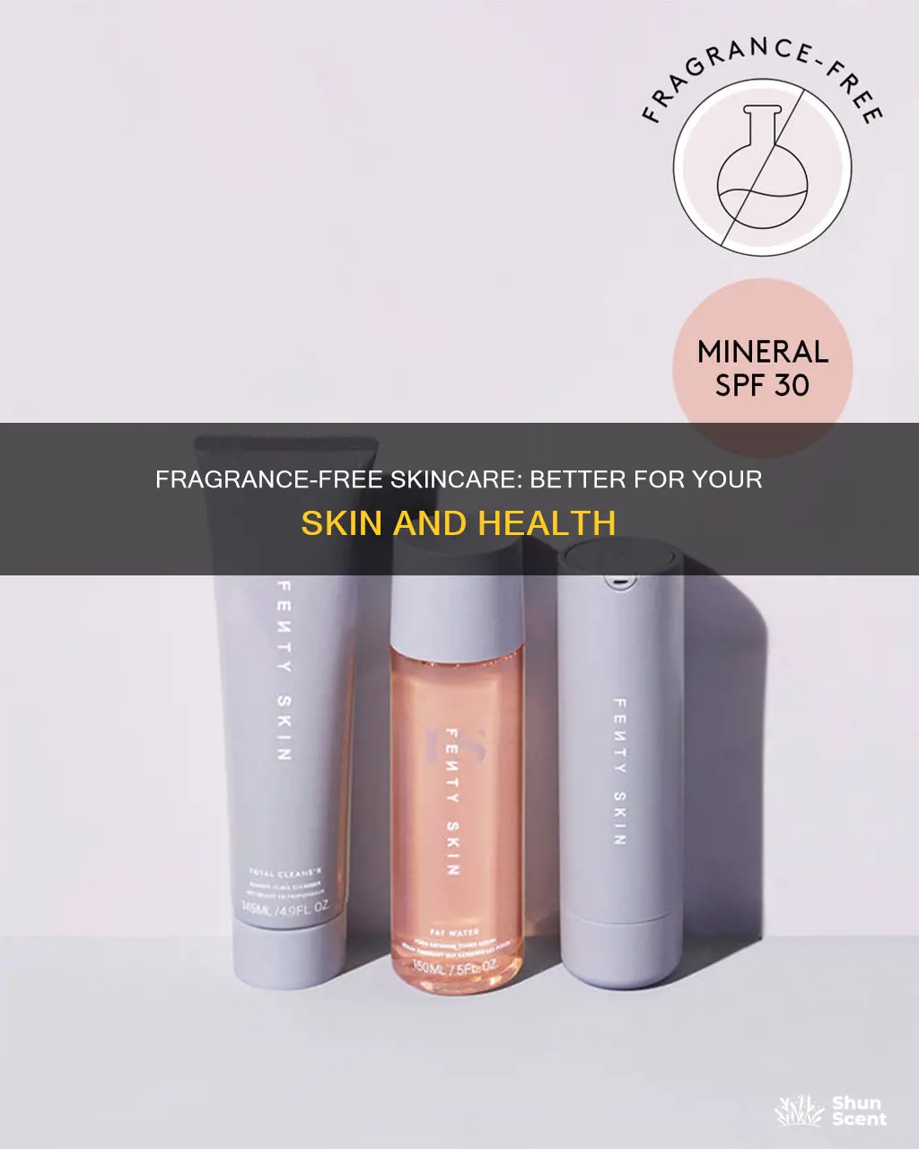 why your skincare should be fragrance free