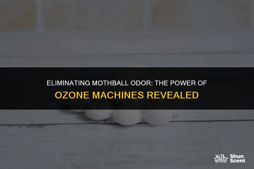 will an ozone machine get rid of moth ball odor
