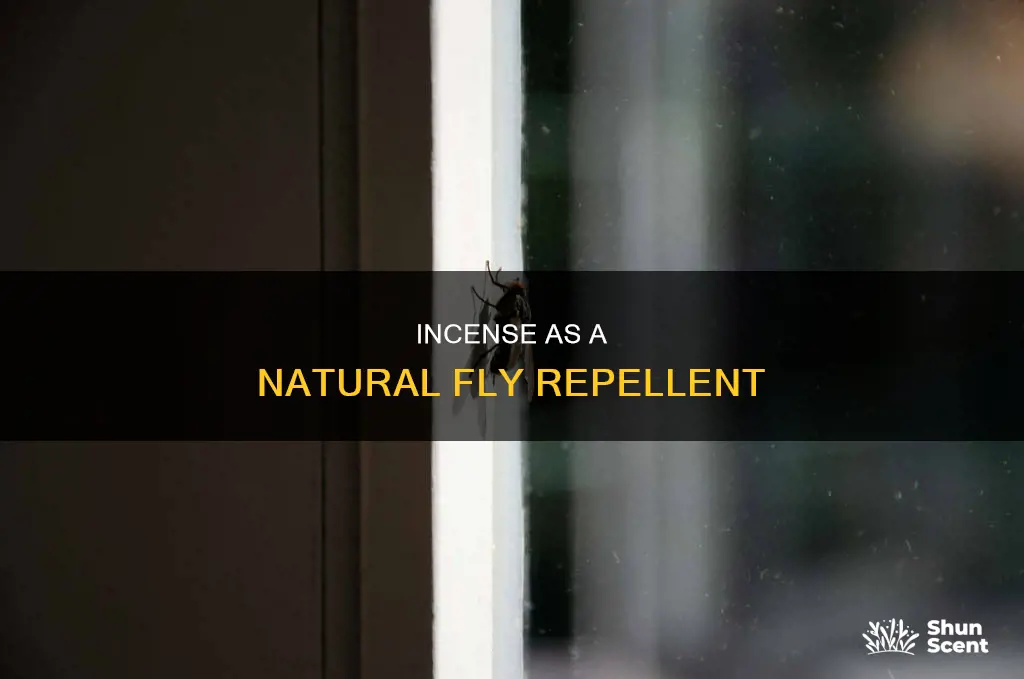 will burning incense keep flies away