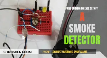 Incense Burning: Will It Trigger Smoke Alarms?