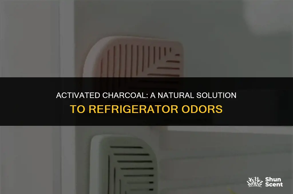 will charcoal get rid of odors in refrigerator