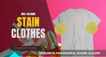 Colognes and Clothes: Staining or Safe?