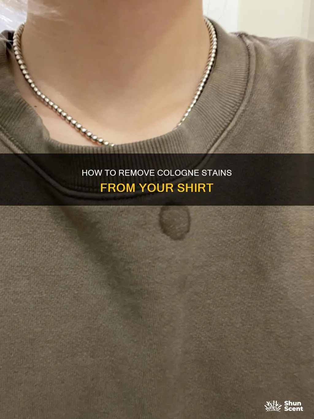 will cologne stain come out of shirt