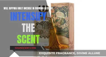 Alcohol-Dipped Incense: A Stronger Scent?