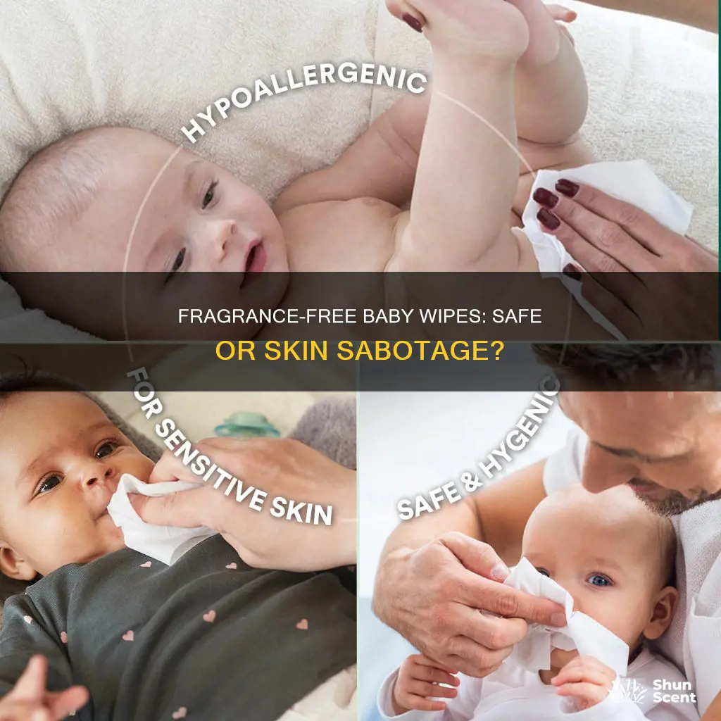 will fragrance free baby wipes mess up ph