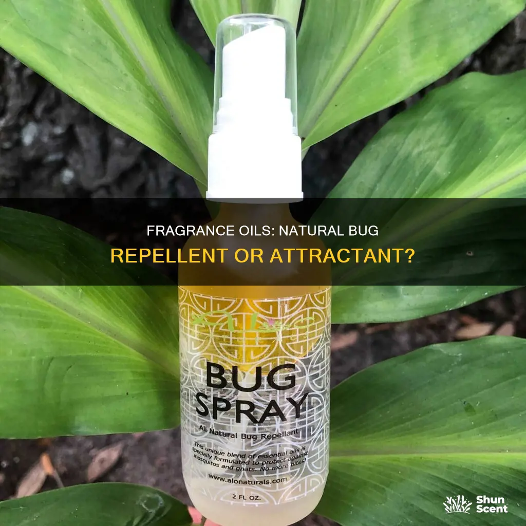 will fragrance oils repel bugs